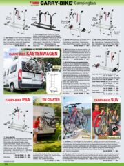 Fahrradträger CARRY BIKE BACKPACK 4x4 Fiamma - für 4x4 - Befestigung an der  Reserveradmulde