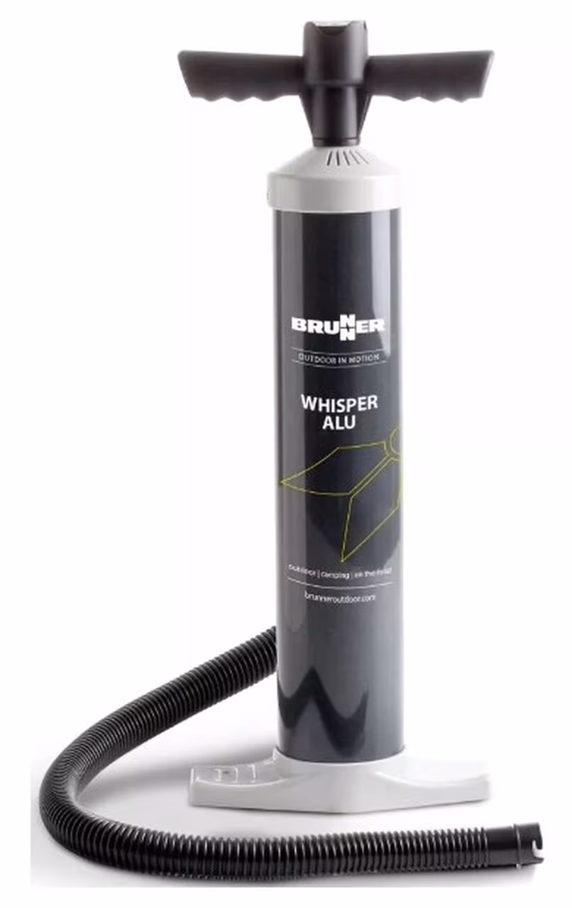 Alupumpe mit Manometer