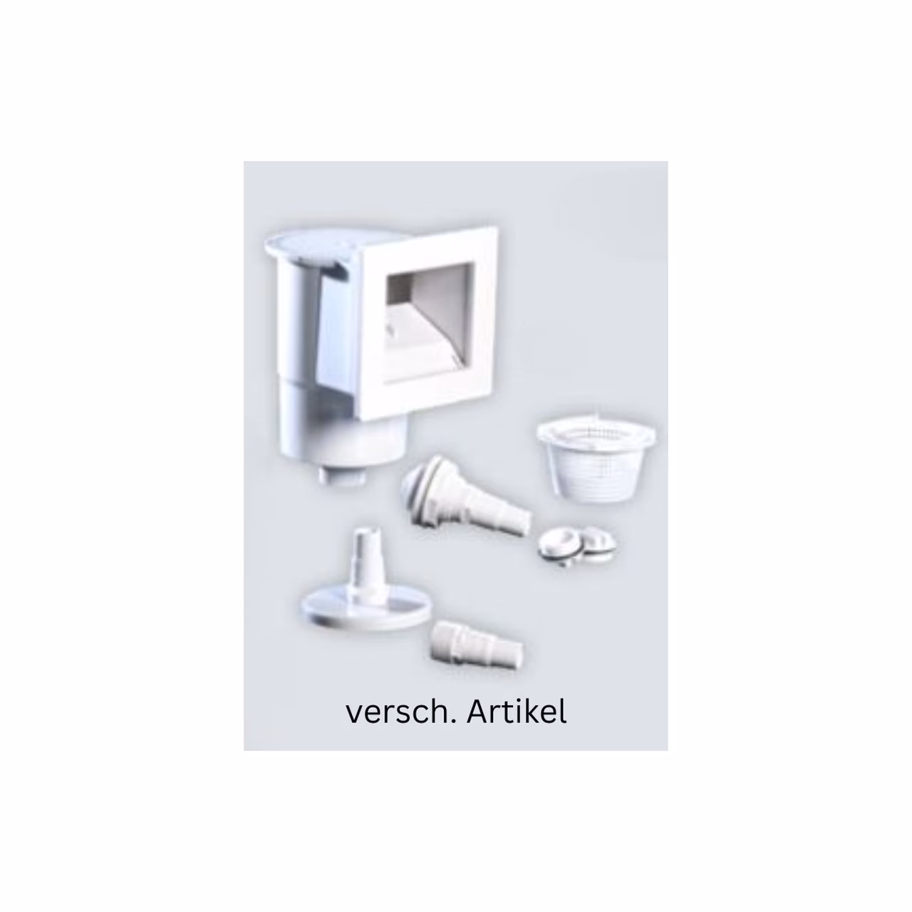 Schlauchverbinder mit Schlauchklemmen (o. Abb. )