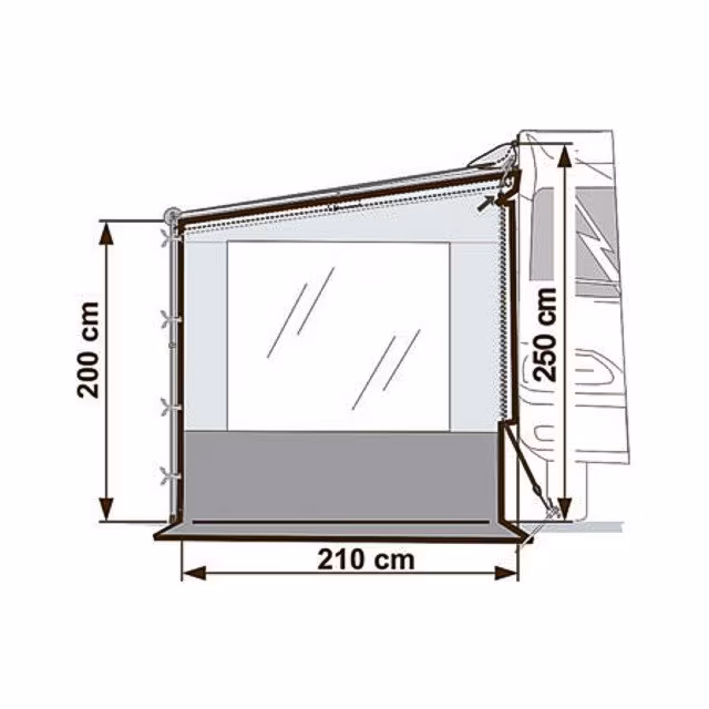 Side W Pro Caravanstore / F35