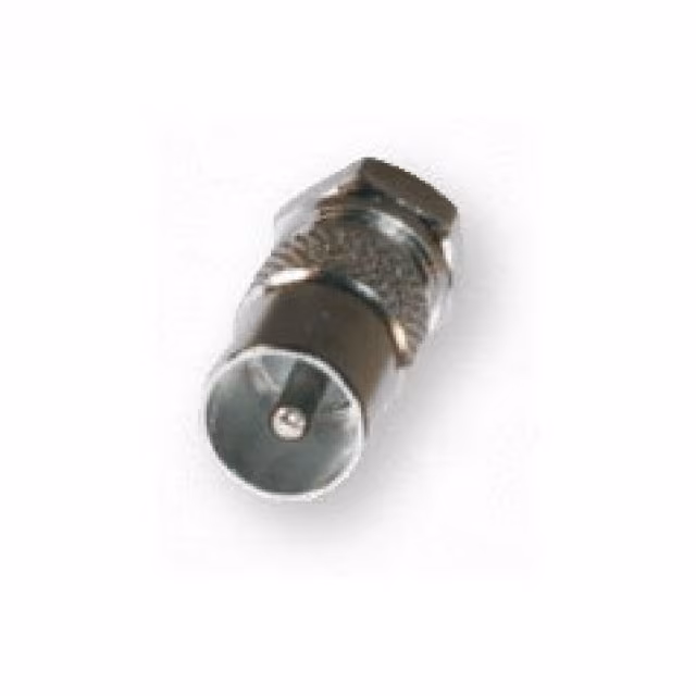 F-Stecker / IEC(Koax)-Stecker