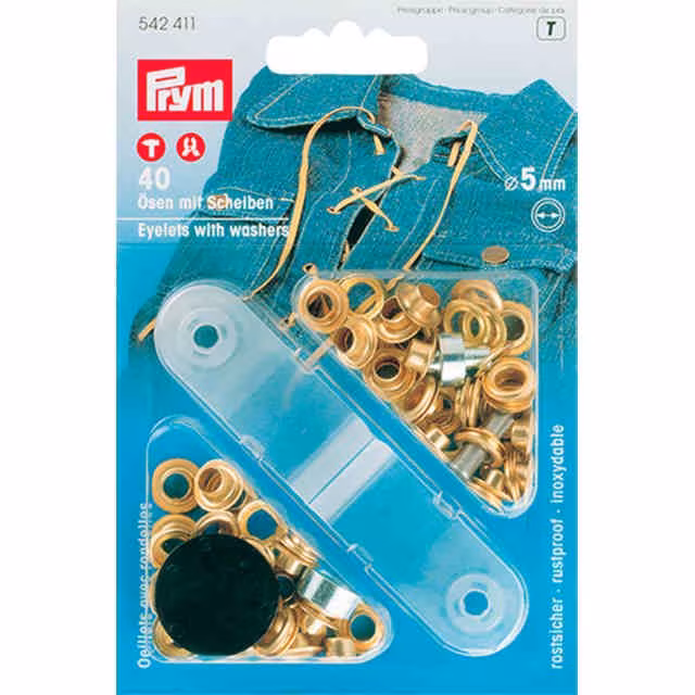 Ösen und Scheiben 5,0 mm 5,0 mm