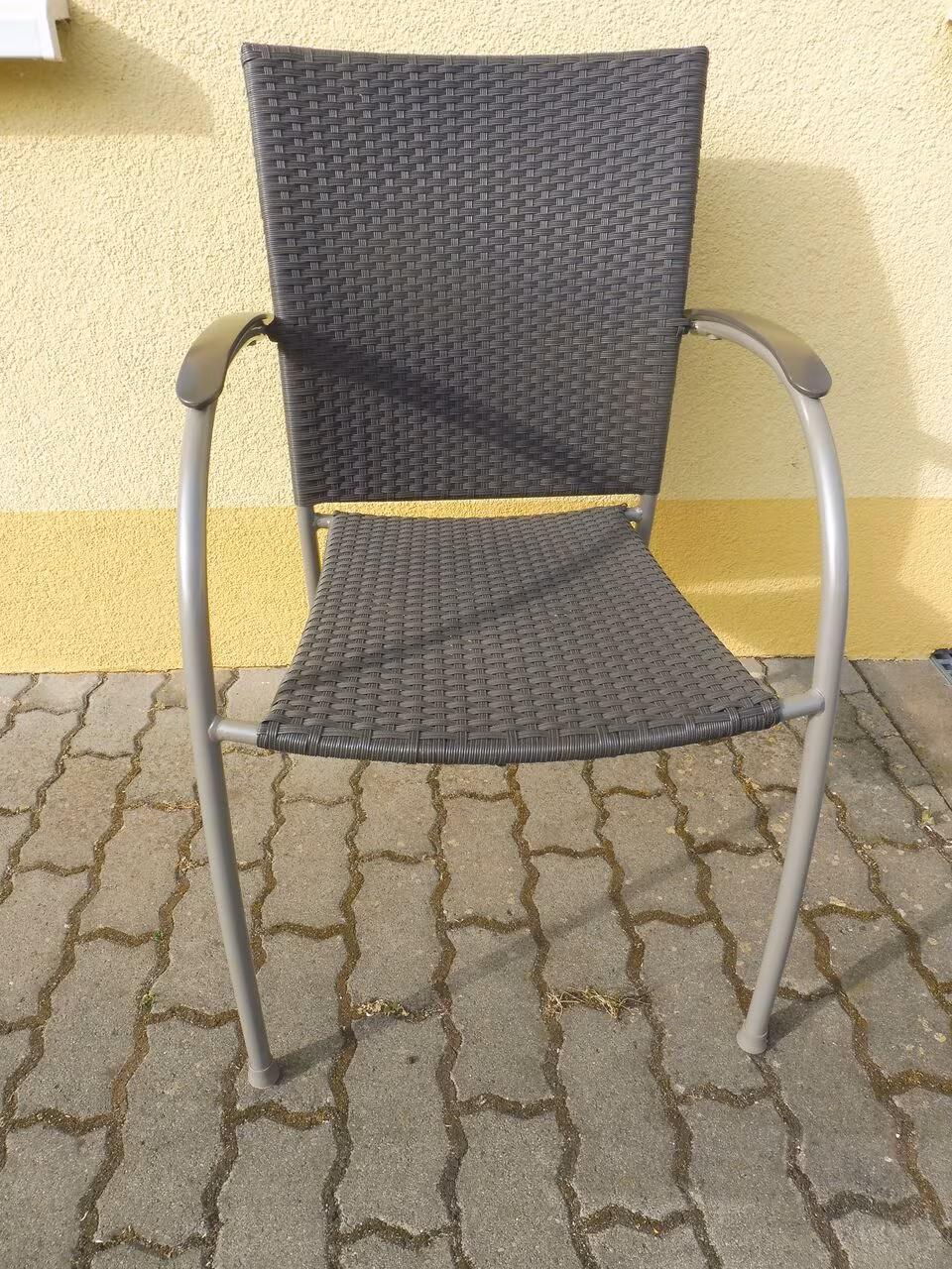 Salernos Stapelsessel champagner-mocca