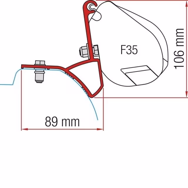 Kit Renault Trafic ab 2015 F35 Pro