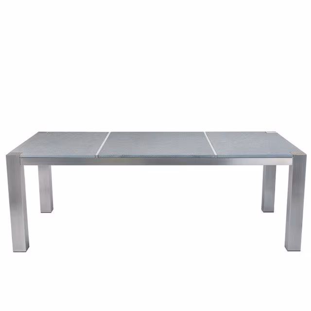 Edelstahl Granittisch