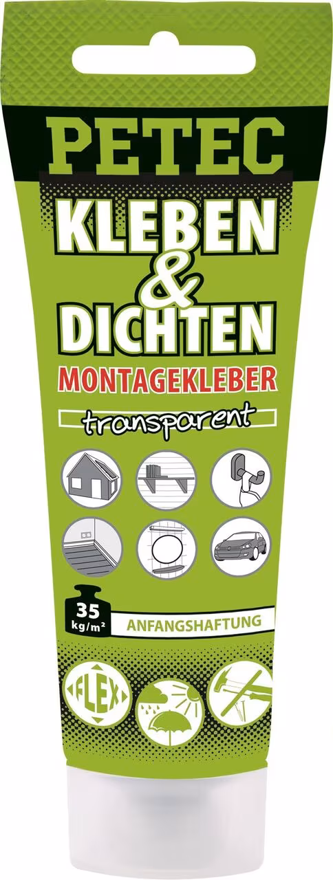 Kleben & Dichten Ecoline 80 ml - transparent