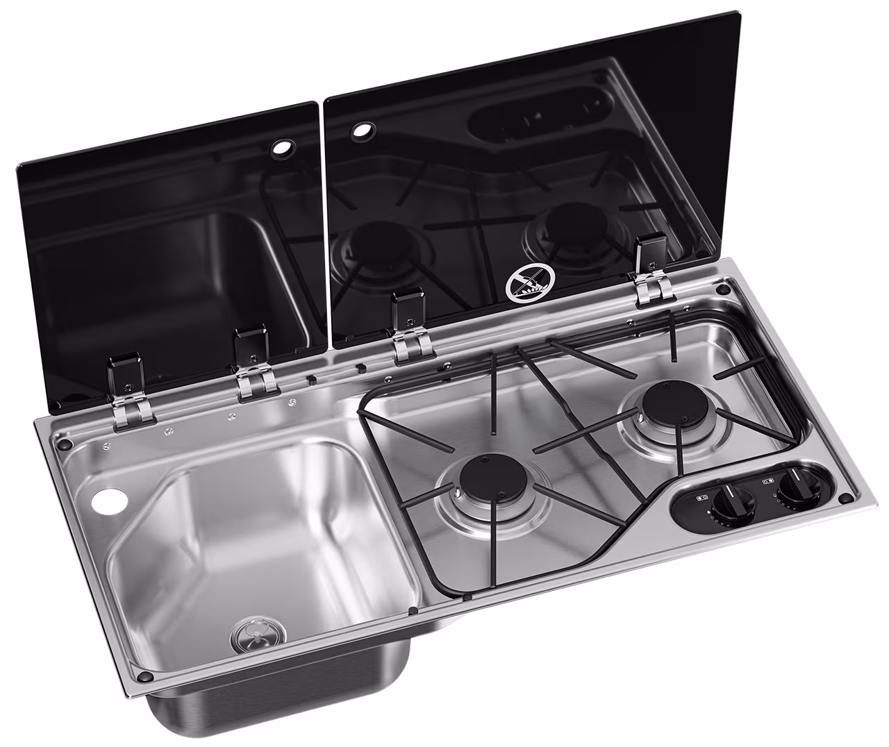 Kocher/Spülenkombination CVC1700G2