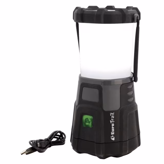 Tischlampe mit Solarpanel