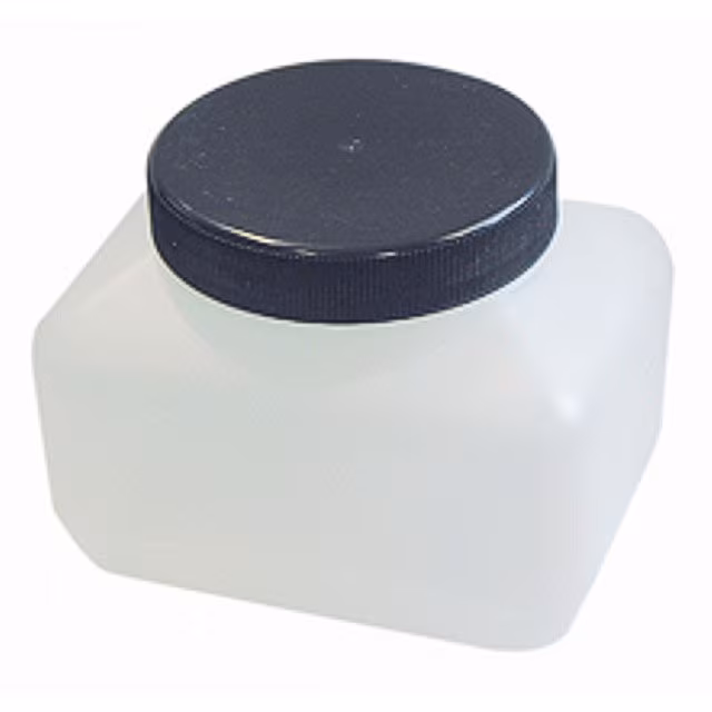 Weithalsflasche vierkant 0,5 l