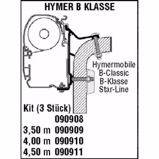 Hymer Van/B2 450 cm