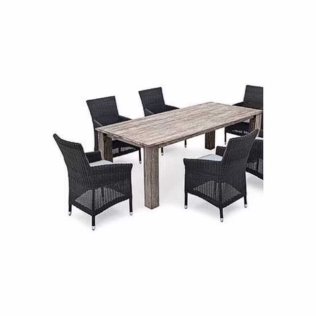 Massiver Holztisch