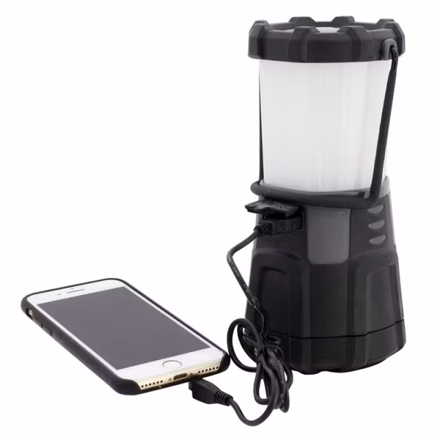 Tischlampe mit Solarpanel