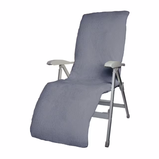 Frotteauflage Relaxstuhl grau ungepolstert