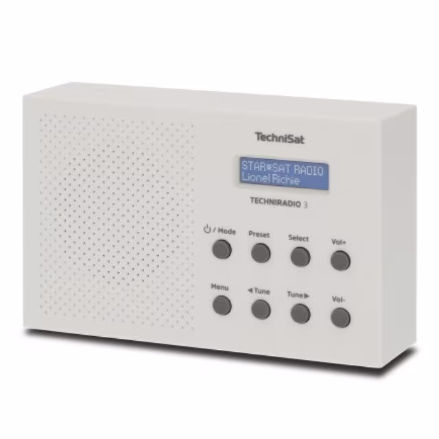 Techniradio 3 DAB+ weiß