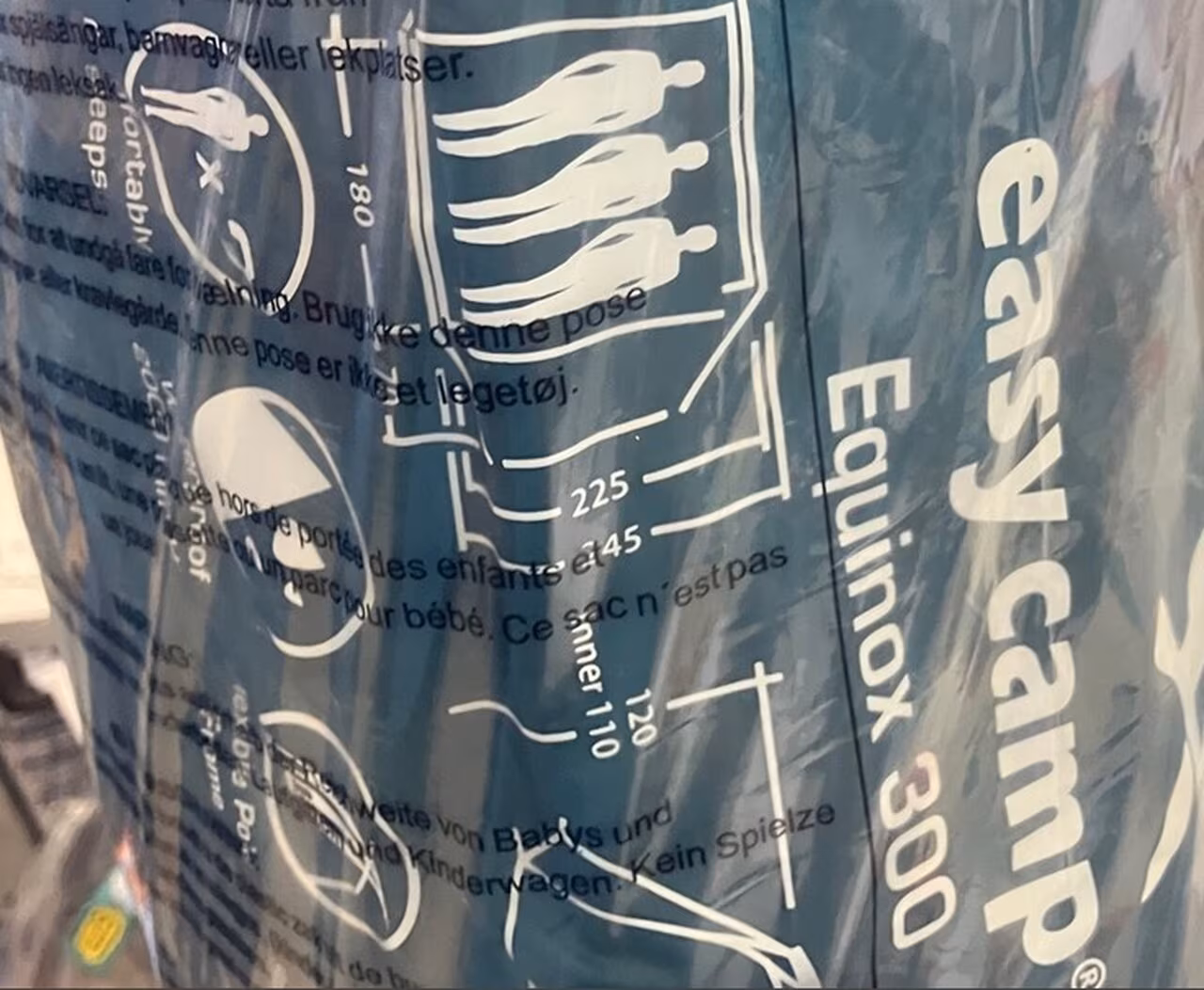 Easy Camp Tent Equinox 300 für bis zu 3 Personen