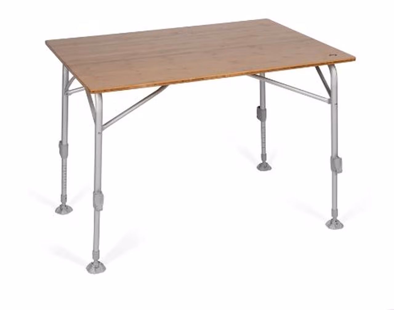 Bambustisch 100 x 70 cm höhenverst. ohne Tragegriff
