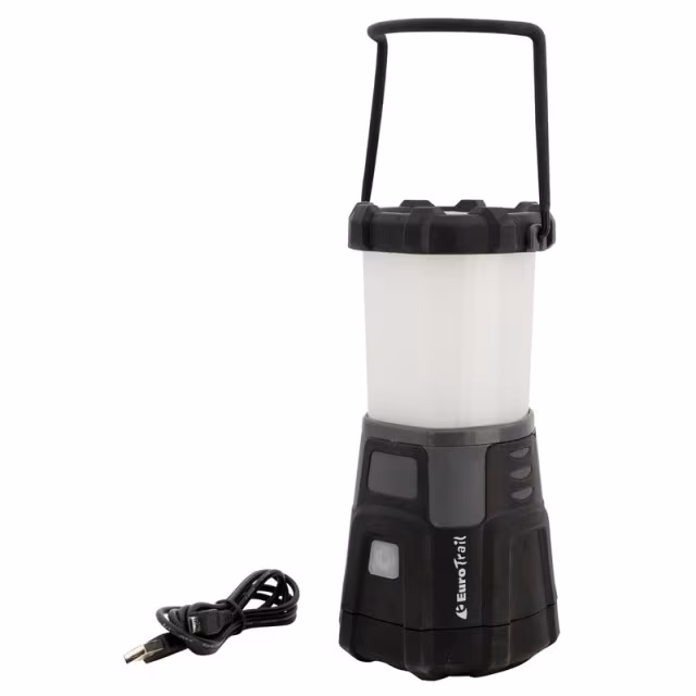 Tischlampe mit Solarpanel
