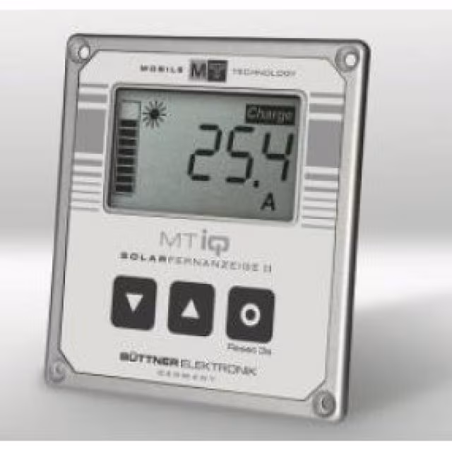 Solar-Fernanzeige LCD II