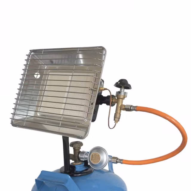 Aluminiumstrahler 4,2 kW mit Piezozündung