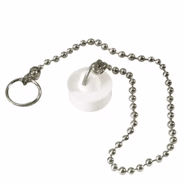 Stopfen mit Kugelkette D19 mm