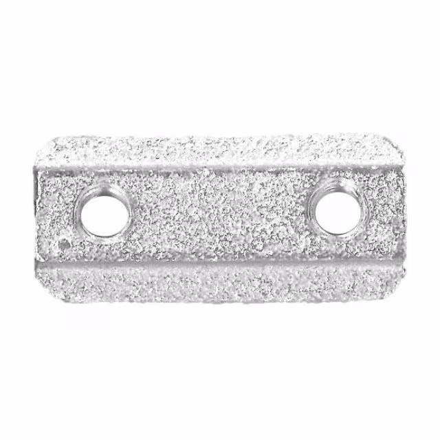 Alu-Zurrschiene halbrund 2000 x 50 x 11,5 mm