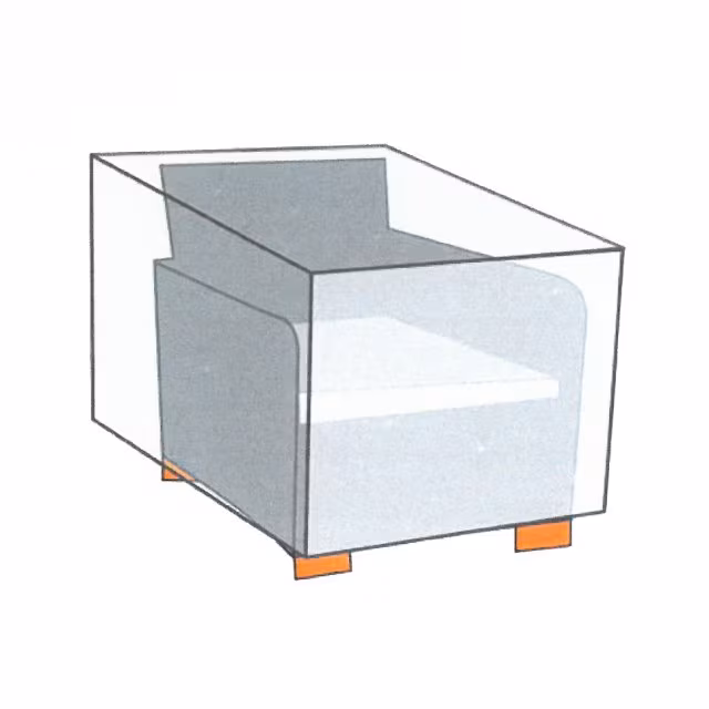 Abdeckung für Lounge-Sessel 420D
