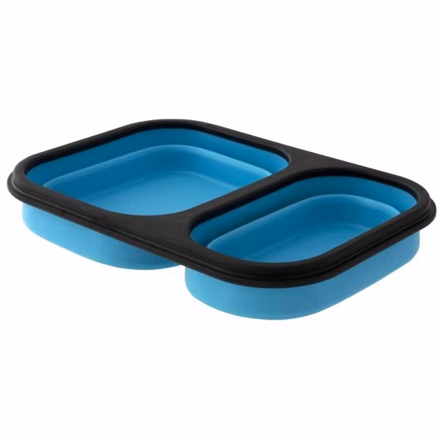 Silikon Lunchbox+Besteck Gr. M