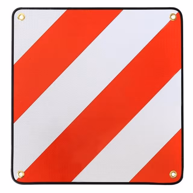 Warnschild für Spanien, Aluminium