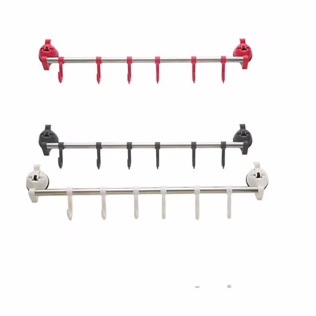 Saugnapf-Stange mit 6 Haken