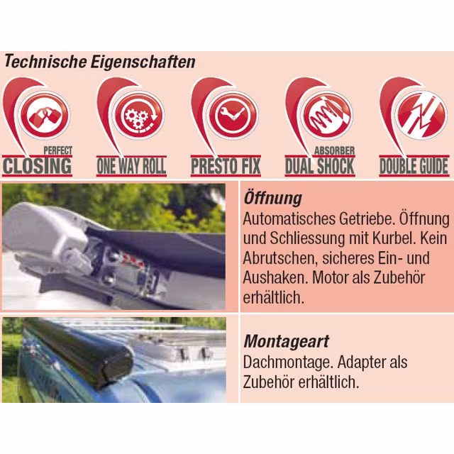 Dachmarkise F65 S 370