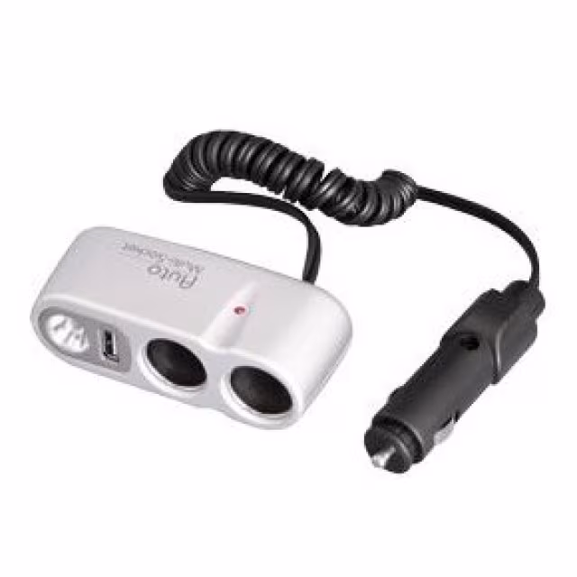 12 V Verteiler mit LED Licht