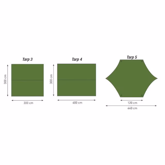 Tarp Poly, grün