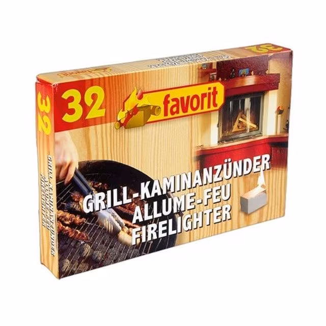 Holzkohlenanzünder 32 Würfel
