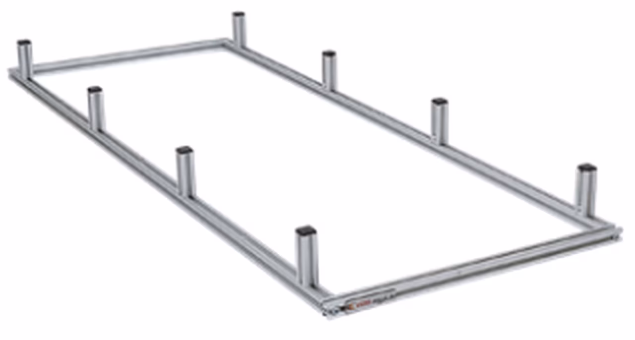 Haltesystem L900xB485 mm für Heckauszüge L900xB485 mm