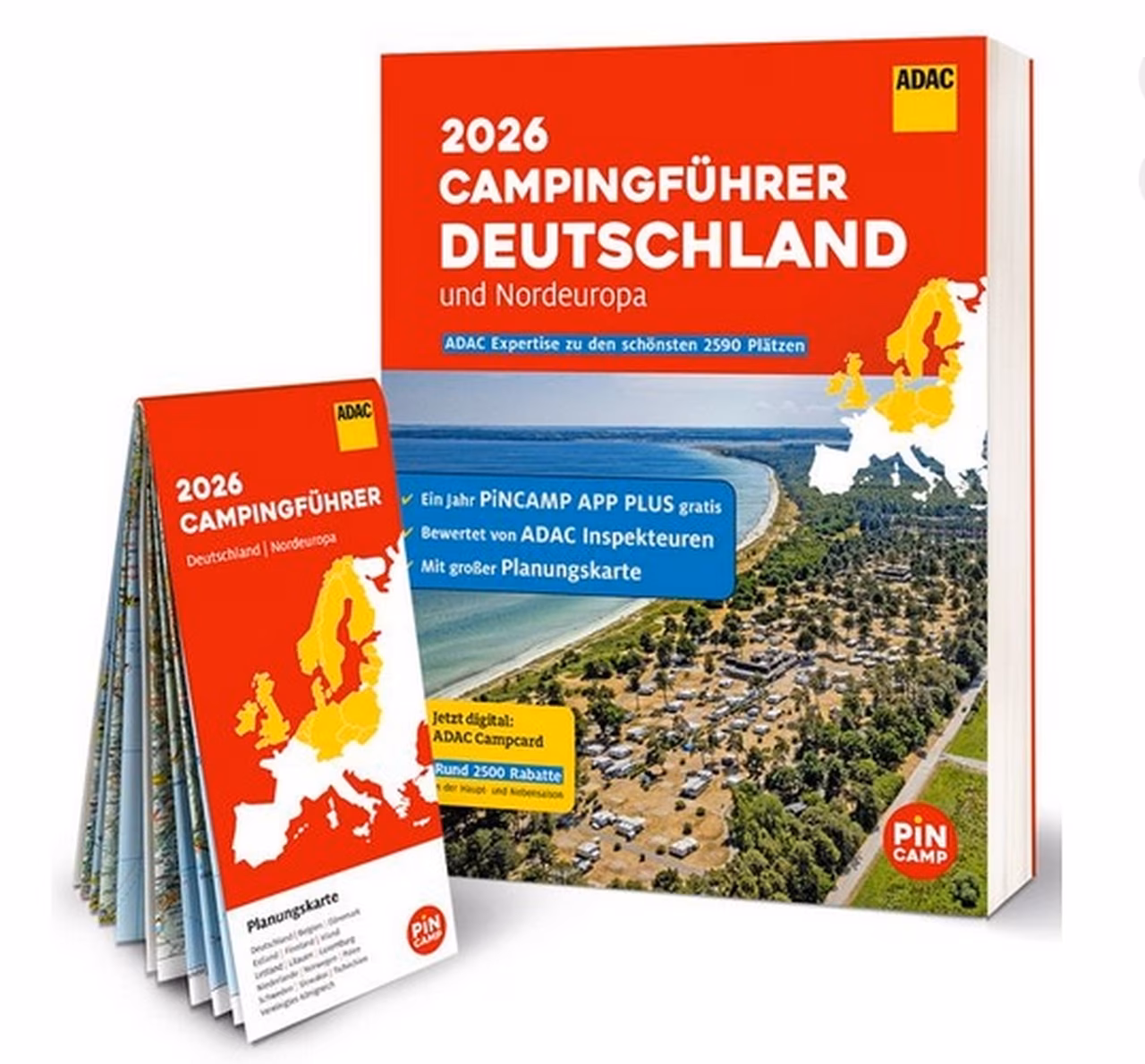 Campingführer 2025 Deutschland und Nordeuropa
