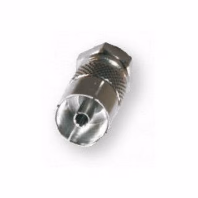 F-Stecker / IEC(Koax)-Buchse