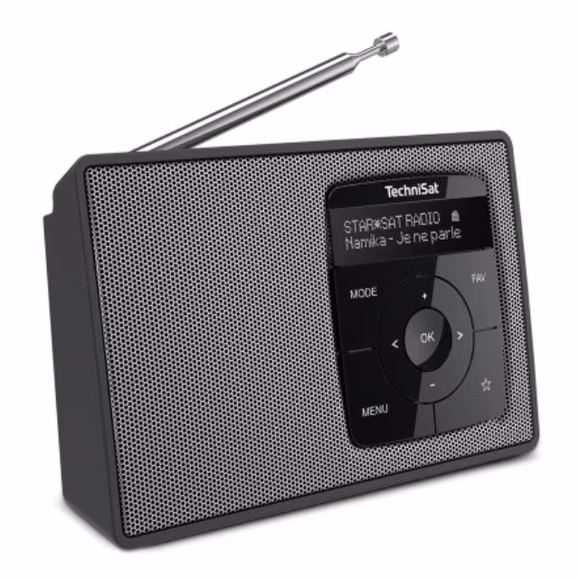 Digitradio 2 UKW/DAB+ schwarz/silber