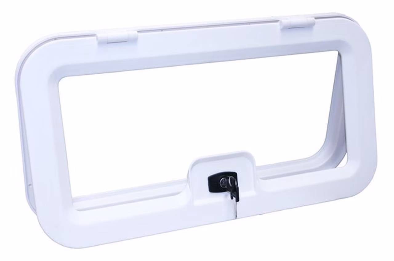 Serviceklappe 800 x 300 weiß