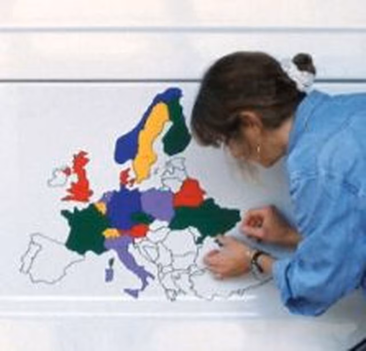 Europa Aufkleber Set