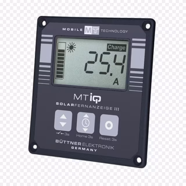 Solar-Fernanzeige LCD III schwarz