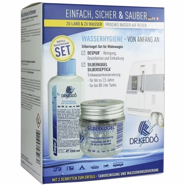 Silberkugel-Set für Wohnwagen