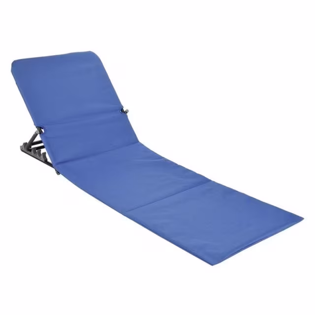 Strandliege blau 145 x 47 x 52 cm