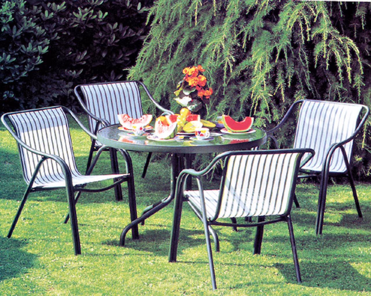 Nassau Aluminium-Gartenset