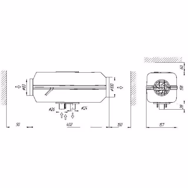 Autoterm 44D Autoterm 44D 4 KW - 12 V