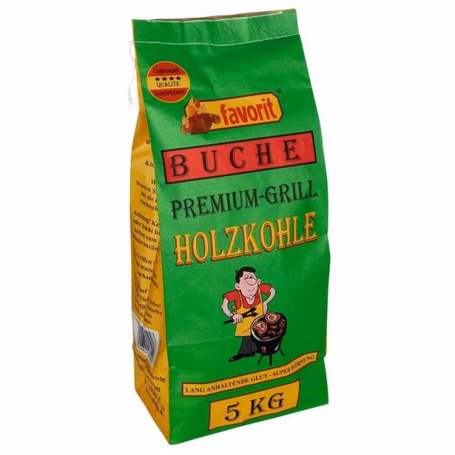 Buchen-Holzkohle, 5 kg