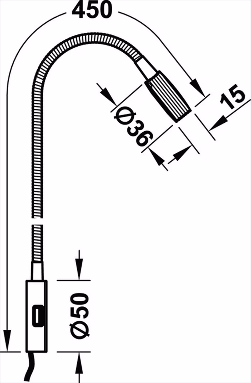 Flexible 12 V-LED-Leuchte