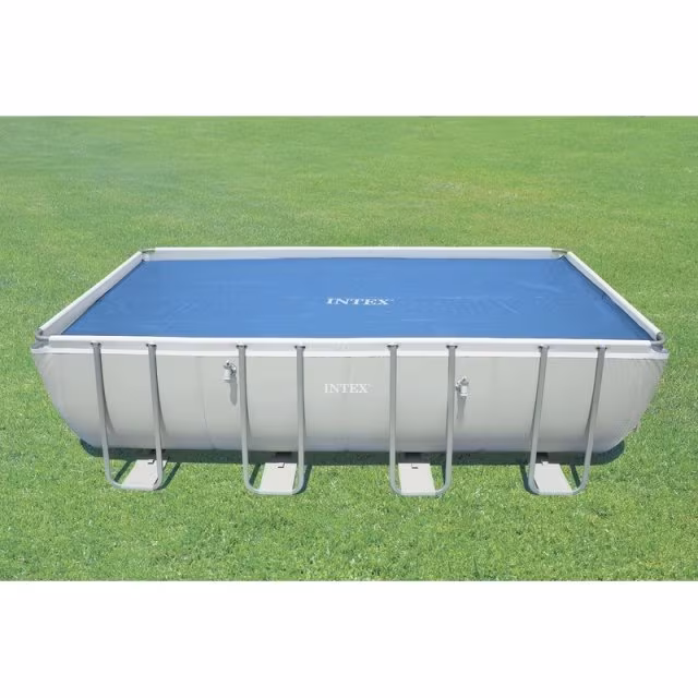 Solarabdeckung eckig - für Frame Pools