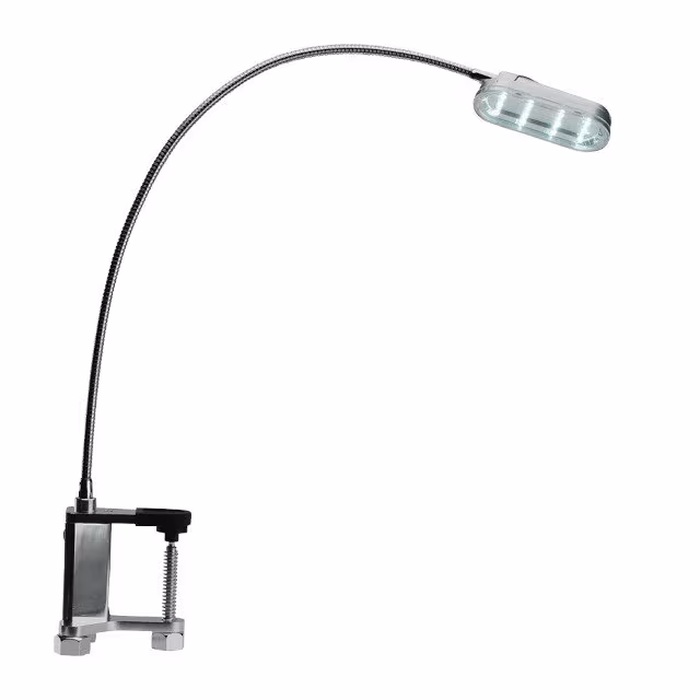 LED Grill Lampe Schwanenhals