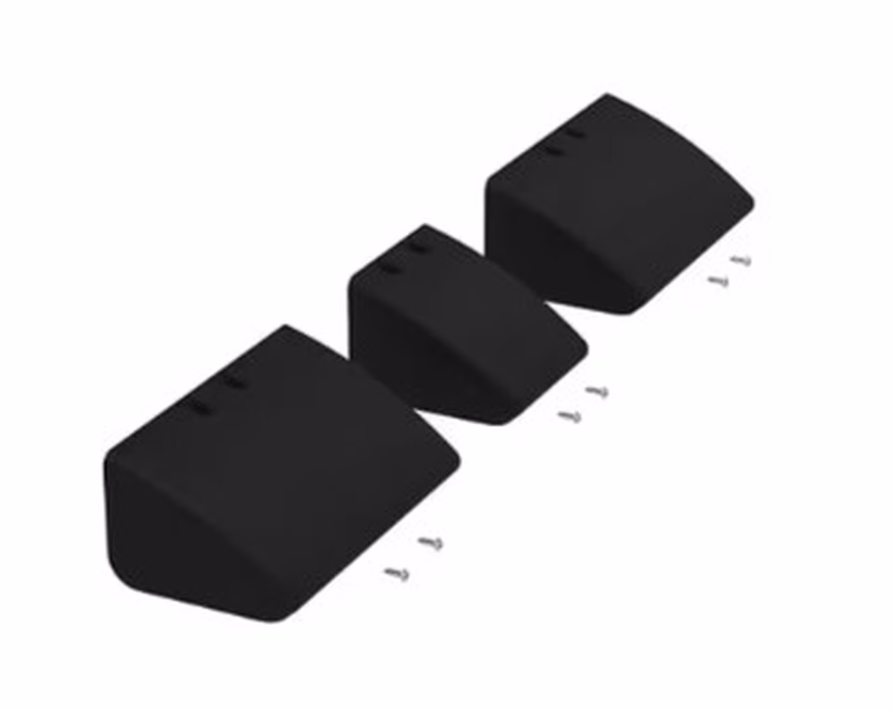 Kit Roof Rail D Cover left-deep black
