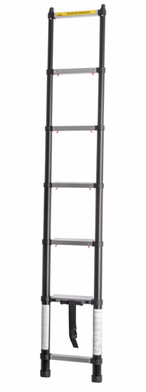 Teleskopierbare Aluminium-Alkovenleiter 67-210 cm